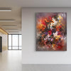 Vibrant Abstract Painting | Multicoloured Canvas Art