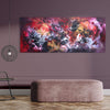 Vibrant Abstract Art | Colorful Landscape Canvas Painting - Extra Large 30x72" Contemporary Wall Art