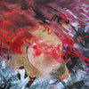 Vibrant Abstract Landscape | Fiery Tones and Expressive Brushstrokes