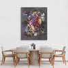Oversized fluid abstract painting, elegant wall art for living room or professional office