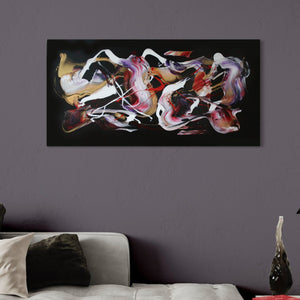 Vibrant Abstract Artwork | Carnival Times 24x48"