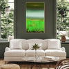 Green Harmony 24”x40” - Paresh Nrshinga Abstract Art geometric-abstract-art-for-sale- Large abstract art