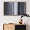 Minimalist Abstract Art | Textured Taupe Canvas 22x36"