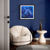 "Beautiful Abstract Art" - Framed Signed Edition Print Showcased in Modern Home Decor