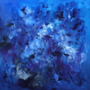 Vibrant Blue Abstract Art Print
Stunning abstract art print featuring a vibrant, textured blue palette with dynamic brushstrokes creating a captivating visual experience. Suitable for modern home or office decor.