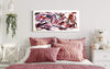 Lilac Waltz 22”x48” - Paresh Nrshinga Abstract Art