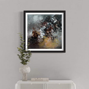 "Game Of Shadows" Signed Edition Abstract Art Print