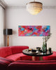 Vibrant Abstract Art | Colorful Painting on Canvas - Large Modern Artwork in Living Room