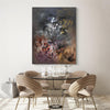 Mocha Symphony | Abstract Floral Art | Captivating modern painting for minimalist home decor
