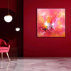 Red Abstraction | Vibrant Modern Art for Home Decor Abstract paintings for modern homes