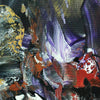 Vibrant Abstract Art | Golden Shadows 36x48"