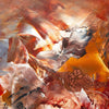 Vibrant Abstract Art | Bold Earthy Tones | Artistic Composition