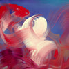 Vibrant Abstract Art | Bold Brushstrokes and Striking Colors in Large Modern Painting