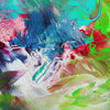 Large canvas art | April in Paris 100x100cm

This image depicts a vibrant, abstract artwork with a variety of colors and brushstrokes. The canvas features a blend of turquoise, green, red, and purple hues, creating a dynamic and visually striking composition. The artwork showcases the artist's Paresh Nrshinga's bold, expressive style, capturing the essence of a spring day in Paris through a modern, abstract interpretation.