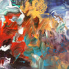 Multicolour Abstract | A Whole New World 100x100cm