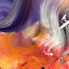 Vibrant Abstract Artwork | Swirling Brushstrokes of Vivid Colors