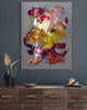 Vibrant Abstract Art | Colorful Swirling Brushstrokes on Canvas