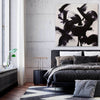modern art for modern homes, large square painting for sale