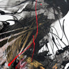Expressive Abstract Artwork | Dramatic Brushstrokes and Color Contrast