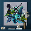 Vibrant Abstract Painting | Emerald Echoes 100x100cm
Large abstract artwork featuring earthy color tones and dynamic brushstrokes, ideal for modern home or office decor.