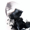 Expressive Abstract Painting | Monochrome Brushstrokes and Dynamic Movement