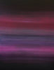 Vibrant Abstract Landscape | Serene Sunset Over Winter Lake