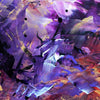 Abstract Painting | Vibrant Purple Brushstrokes | Contemporary Art for Home Decor