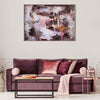 Large Abstract Painting | Earthy Tones in Vibrant Hues | Artistic Landscape for Modern Home Decor