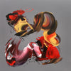 Gestural Abstract Art | Fiery Symphony III 36x36"