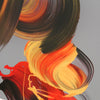 Vibrant abstract art | Fiery Symphony III 36x36"
Colorful paint strokes in warm hues of red, orange, and yellow create a dynamic, abstract composition on a square canvas.