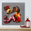 Vibrant Abstract Art | Fiery Symphony III
Colorful abstract painting featuring dynamic brushstrokes in shades of red, orange, and yellow on a gray canvas.