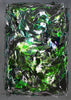 Abstract Expressionist Painting | Vibrant Emerald Foliage