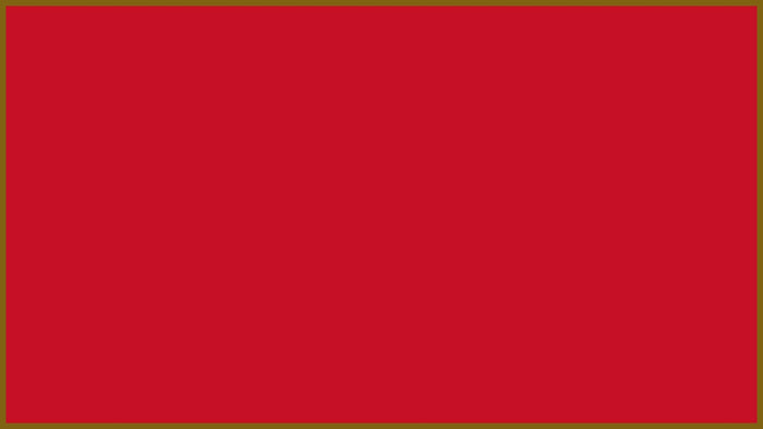 Large vibrant red square abstract artwork