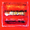 Bold Geometric Abstract Art | Secret Path 38x38"