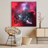 Vibrant Abstract Artwork | Careless Heart 100x100cm