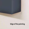 Gestural abstract painting with earthy brown tones, displayed on a plain white background.