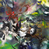 Vibrant Abstract Art | Multicolour Summer Forest I and II 55x44"x2