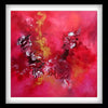 Vibrant Abstract Art Print
Striking abstract painting in bold red and orange hues, featuring expressive brushstrokes and dynamic composition within a white frame.