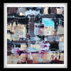"Abstract Art Print with Earthy Tones and Textures"