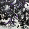 Monochrome Art | Unexpected 36x48"
This abstract landscape painting features bold, expressive brushstrokes in shades of black, white, and purple, creating a dynamic and captivating visual composition.