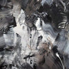 Monochrome Abstract Artwork | Expressive Brushstrokes and Layers