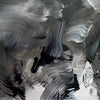 Monochrome Abstract Artwork | Shadows of Your Dream 36x48"