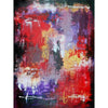 Vibrant abstract artwork | Colorful large canvas painting | Modern art with bold brushstrokes and dynamic hues