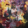 "Midnight Starlight II" Signed Edition Art Print
Vibrant abstract painting with bold splashes of earthy colors, including brown, red, and yellow tones, creating a dynamic and captivating artwork.