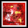 Vibrant Red Abstract Art Print
Captivating abstract artwork featuring bold brushstrokes and dynamic colors, primarily in shades of fiery red and warm yellow. The energetic composition creates a striking visual impact.