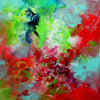 Vibrant Abstract Art | Colorful Abstract Painting on Canvas | Original Modern Art for Home or Office