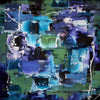 "Under The Waves" Signed Edition Abstract Art Print

This abstract artwork features a vibrant, layered composition of blues, greens, and purples, creating a dynamic and captivating underwater scene. The intricate brushstrokes and blended colors evoke a sense of movement and depth, transporting the viewer into a dreamlike aquatic environment.