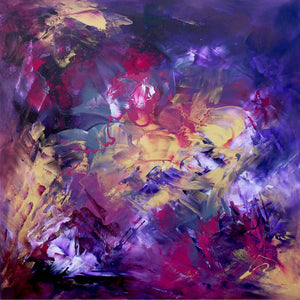 Vibrant Abstract Art | Inside Your Heaven 100x100cm
This vibrant, large abstract square canvas artwork features a dynamic composition of bold colors and energetic brushstrokes. The painting exudes a sense of passion and emotion, with a mix of warm and cool tones creating a visually striking and captivating piece.