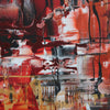 Bold Abstract Art | Vibrant Red and Black Painting