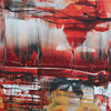 Large Red Abstract Art | Memory Lane II 36x60"